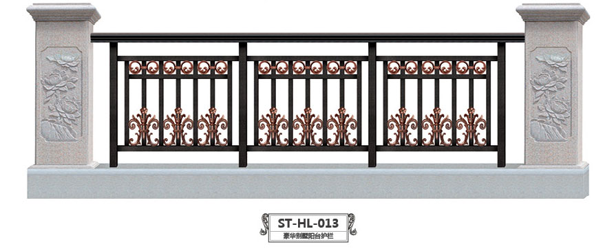 ST-HL-013豪華別墅陽(yáng)臺(tái)護(hù)欄